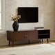 Heidi Oak TV Unit for TVs up to 60