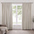 Herringbone Pencil Pleat Curtains - Off White - DUSK