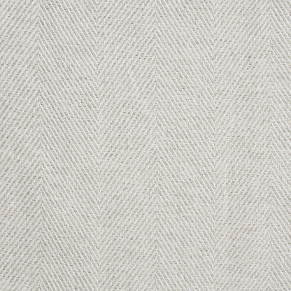 Herringbone Pencil Pleat Curtains - Off White - DUSK