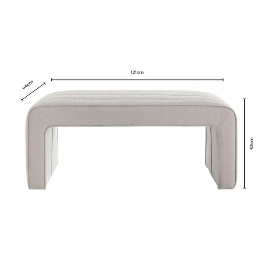 Hoxton Nesting Bench - Sherpa Ivory - DUSK