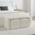 Hoxton Nesting Bench - Sherpa Ivory - DUSK