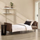 Hudson Click Clack Sofa Bed - Chenille Mushroom - DUSK