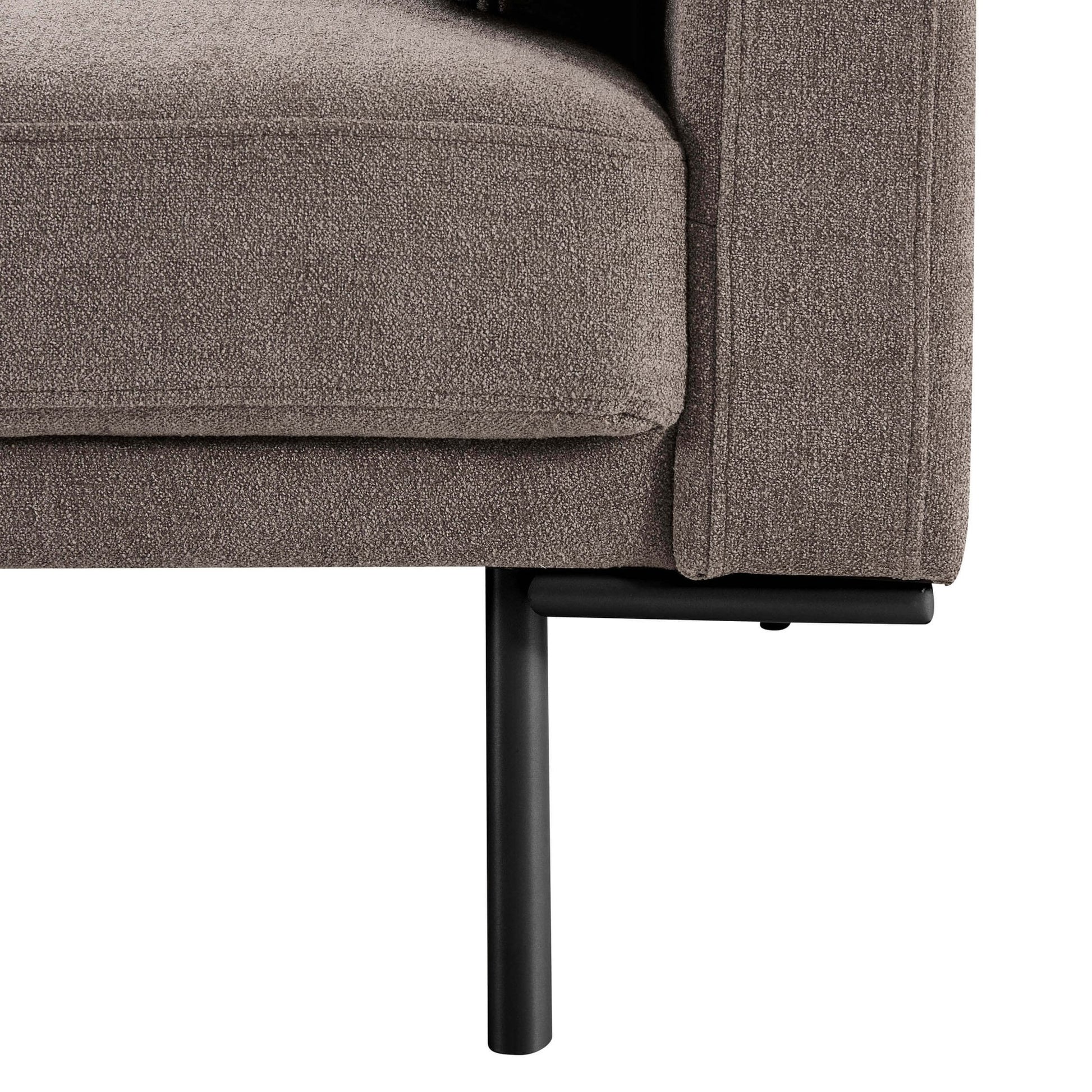 Hudson Click Clack Sofa Bed - Chenille Mushroom - DUSK