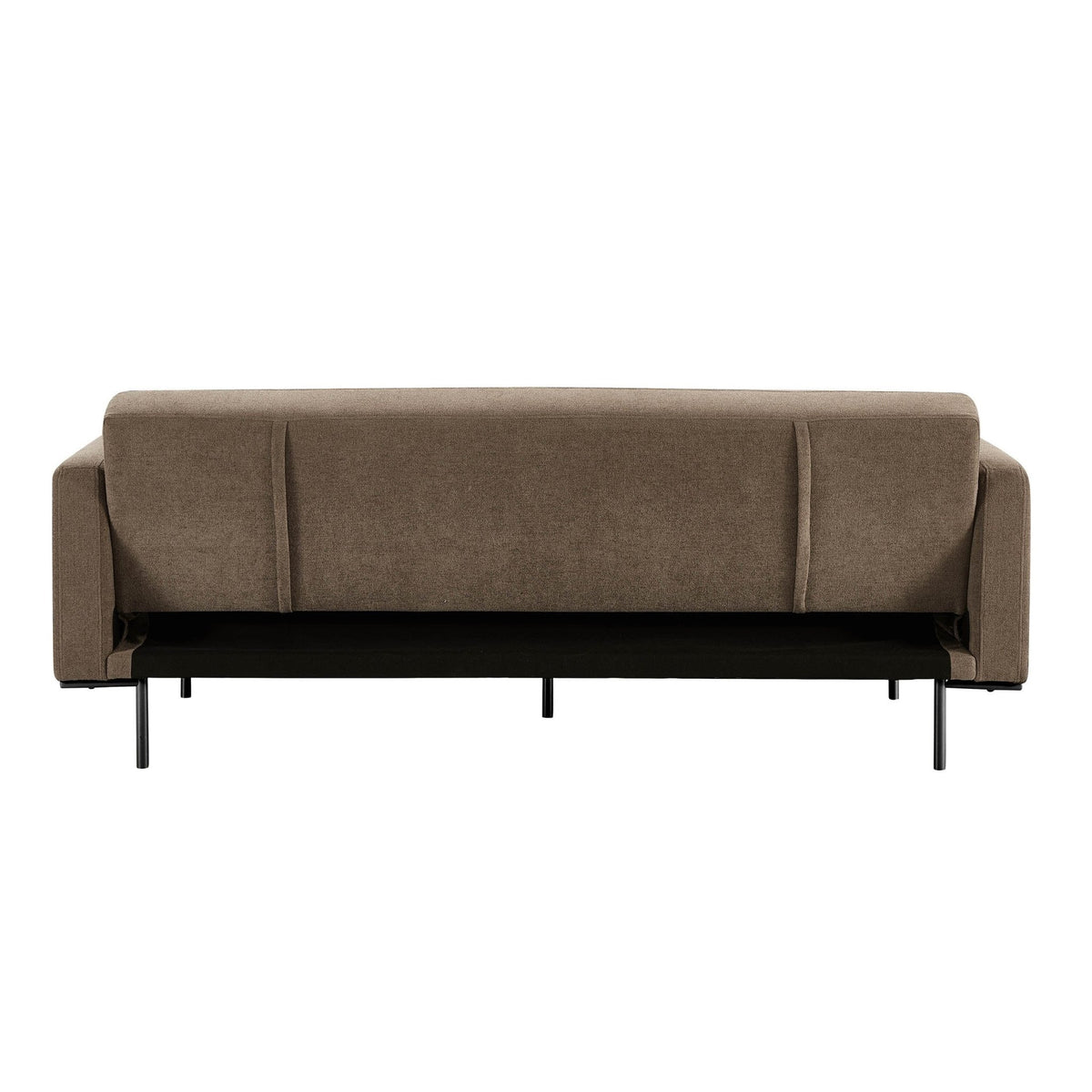 Hudson Click Clack Sofa Bed - Chenille Mushroom - DUSK