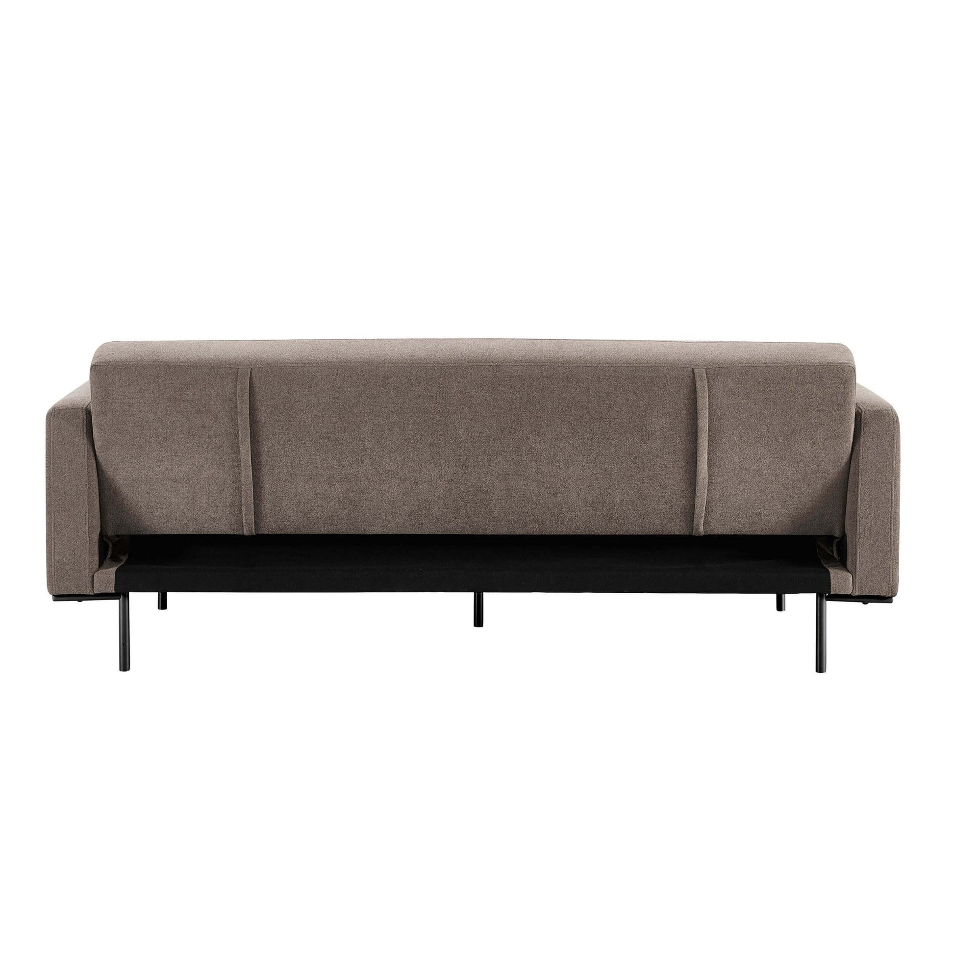 Hudson Click Clack Sofa Bed - Chenille Mushroom - DUSK
