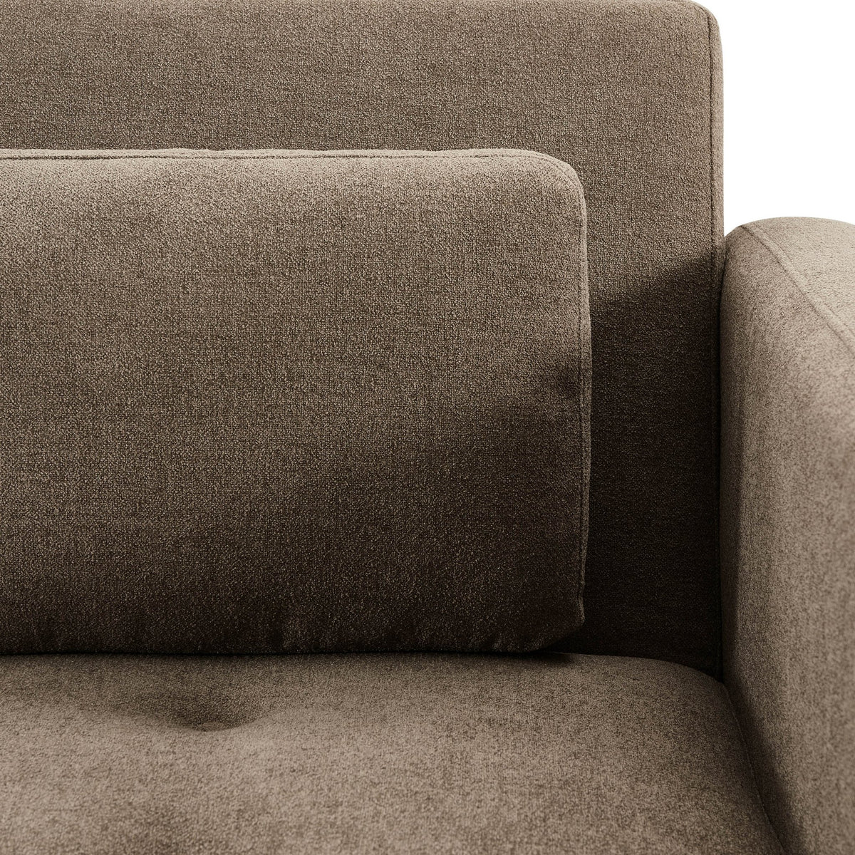 Hudson Click Clack Sofa Bed - Chenille Mushroom - DUSK