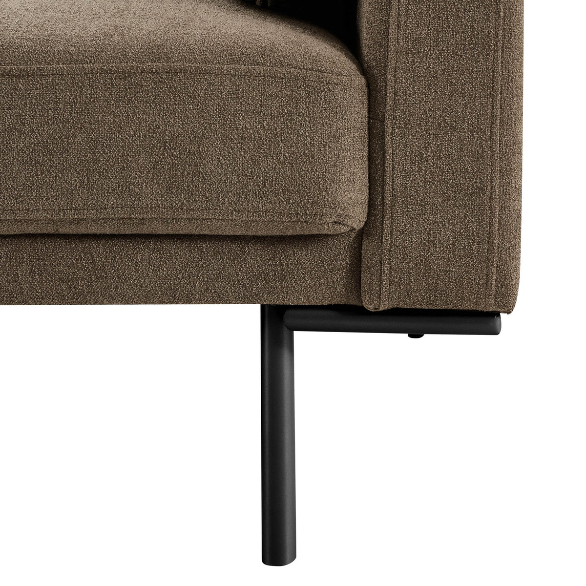 Hudson Click Clack Sofa Bed - Chenille Mushroom - DUSK