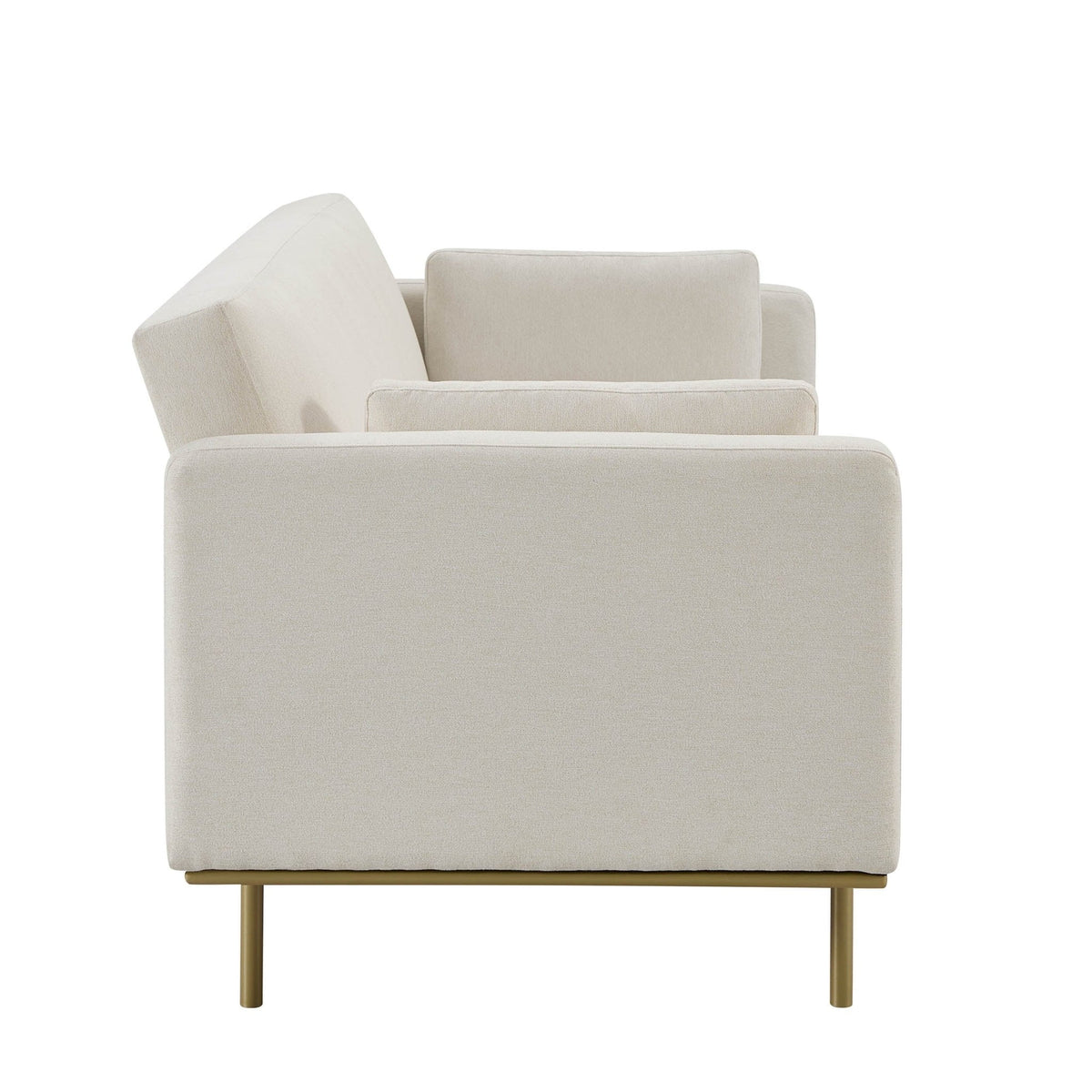 Hudson Click Clack Sofa Bed - Cream Linen - DUSK