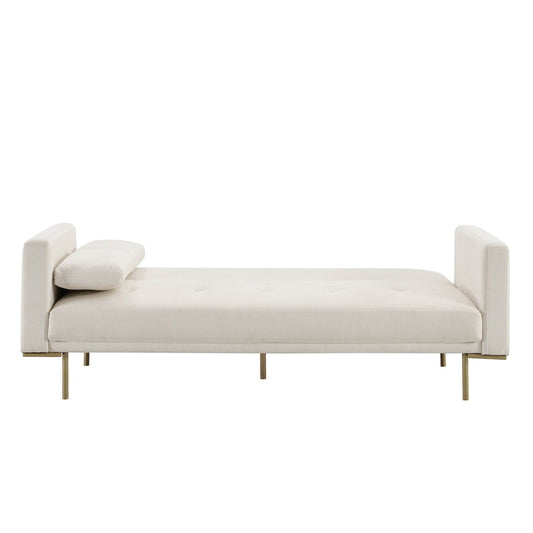 Hudson Click Clack Sofa Bed - Cream Linen - DUSK