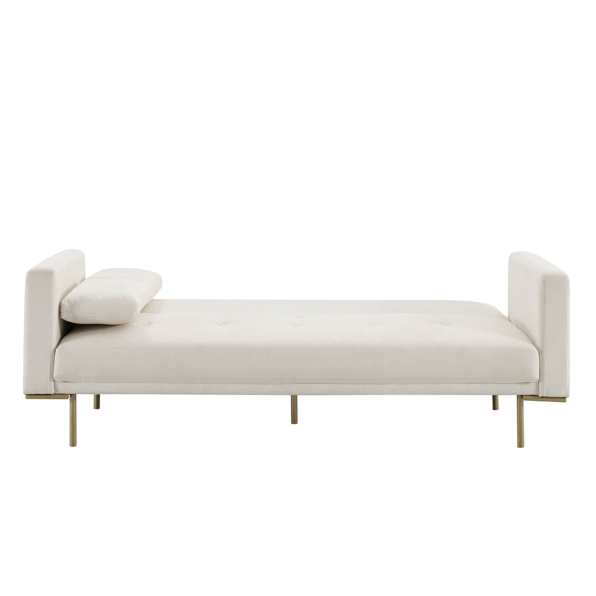 Hudson Click Clack Sofa Bed - Cream Linen - DUSK