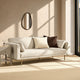 Hudson Click Clack Sofa Bed - Cream Linen - DUSK