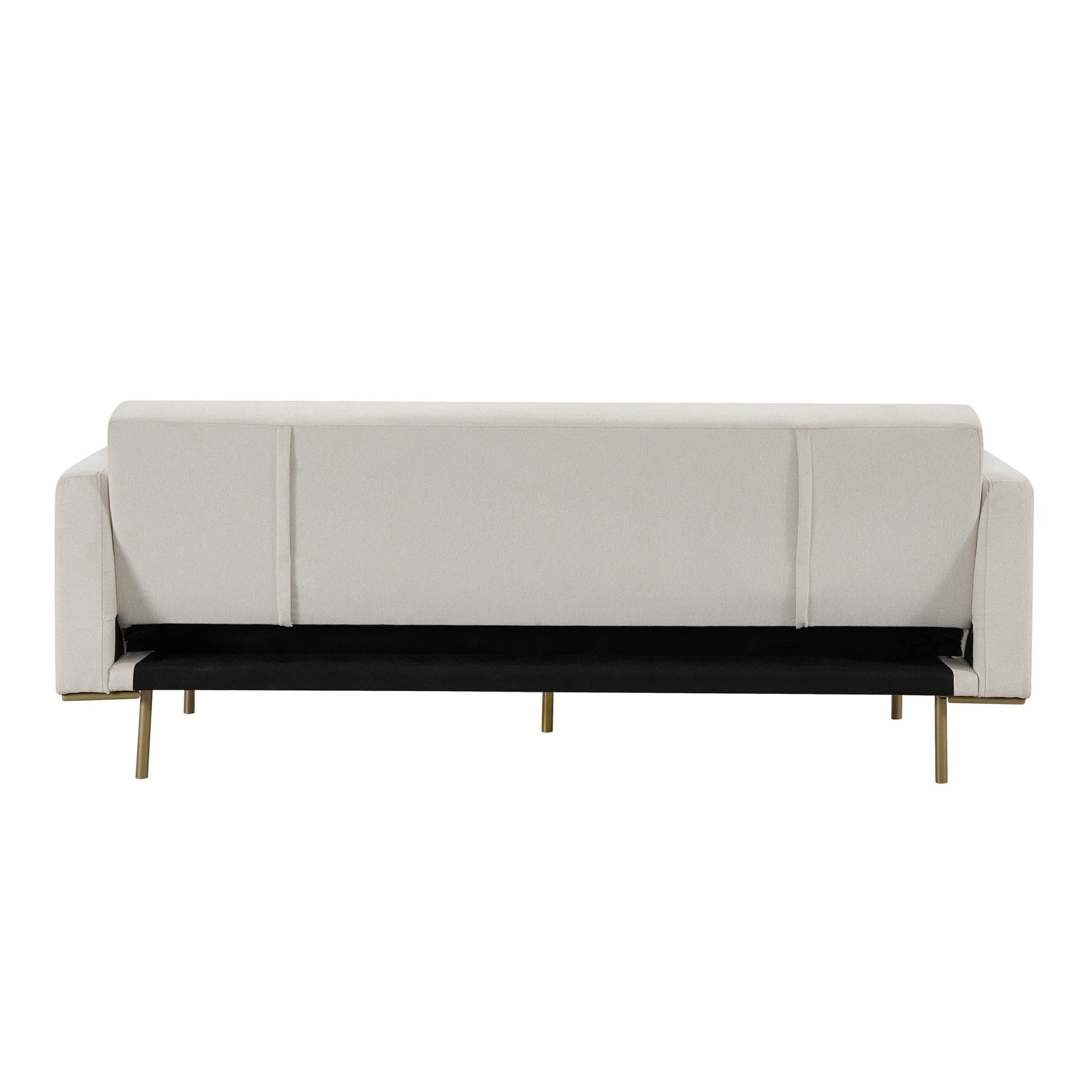 Hudson Click Clack Sofa Bed - Cream Linen - DUSK