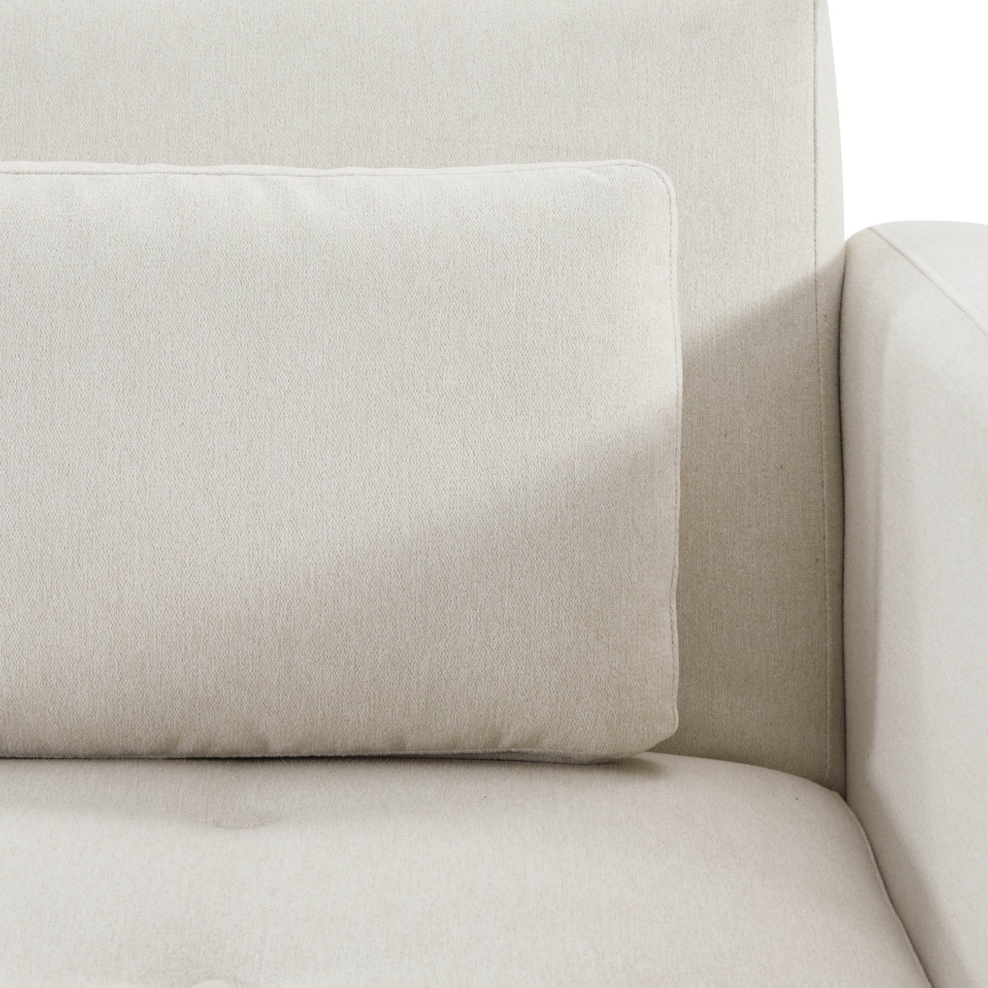 Hudson Click Clack Sofa Bed - Cream Linen - DUSK