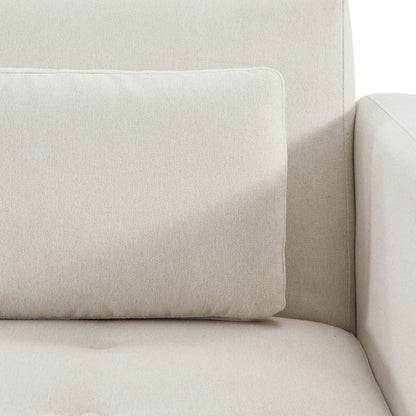 Hudson Click Clack Sofa Bed - Cream Linen - DUSK