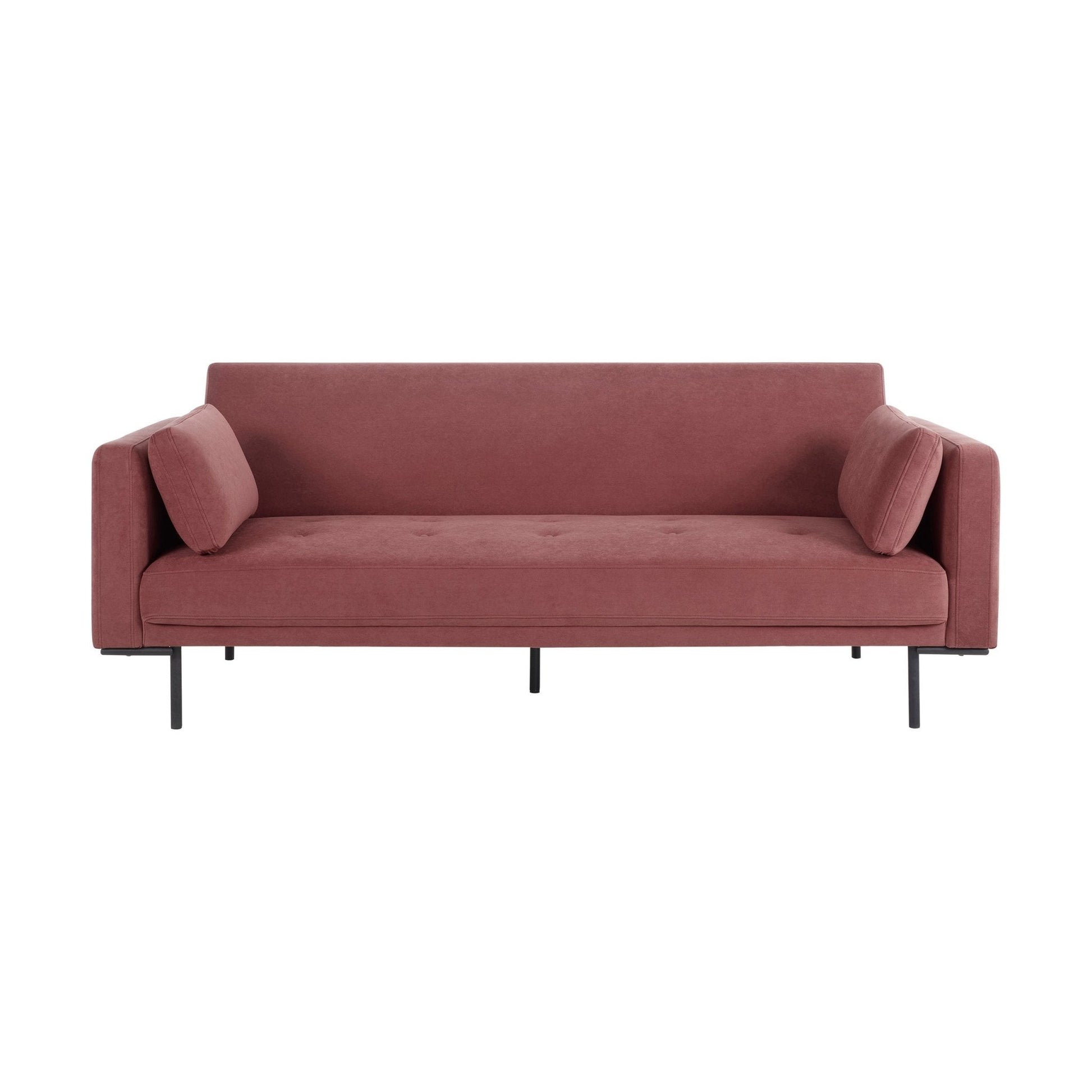 Hudson Click Clack Sofa Bed - Dusky Pink - DUSK