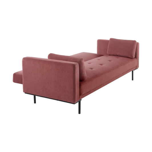 Hudson Click Clack Sofa Bed - Dusky Pink - DUSK