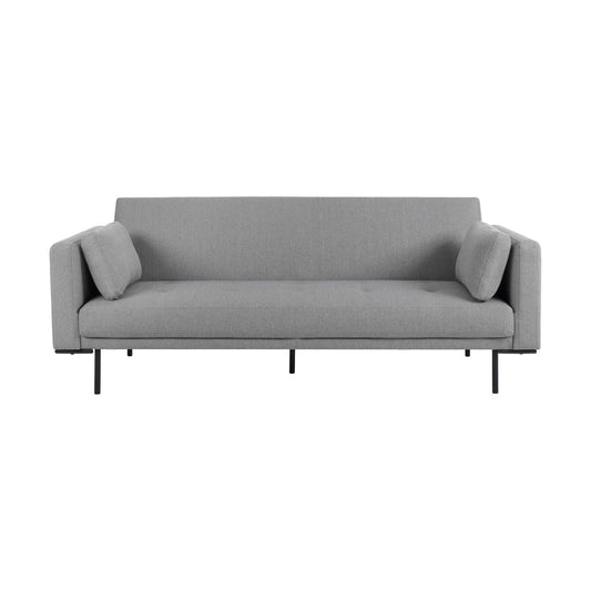 Hudson Click Clack Sofa Bed - Mid Grey - DUSK