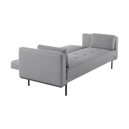 Hudson Click Clack Sofa Bed - Mid Grey - DUSK