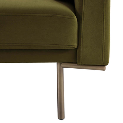 Hudson Click Clack Sofa Bed - Muted Moss - DUSK