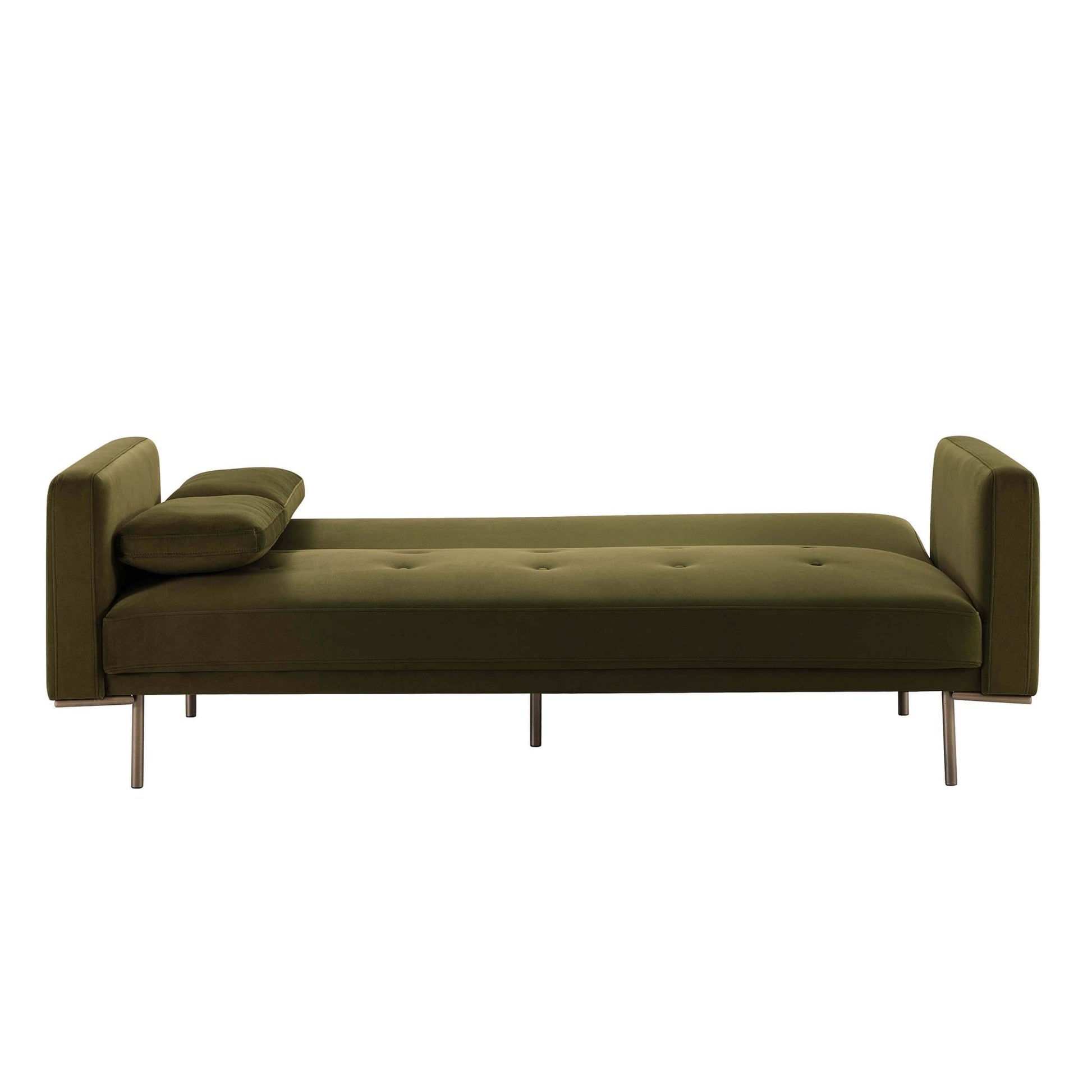 Hudson Click Clack Sofa Bed - Muted Moss - DUSK