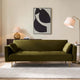 Hudson Click Clack Sofa Bed - Rich Green - DUSK