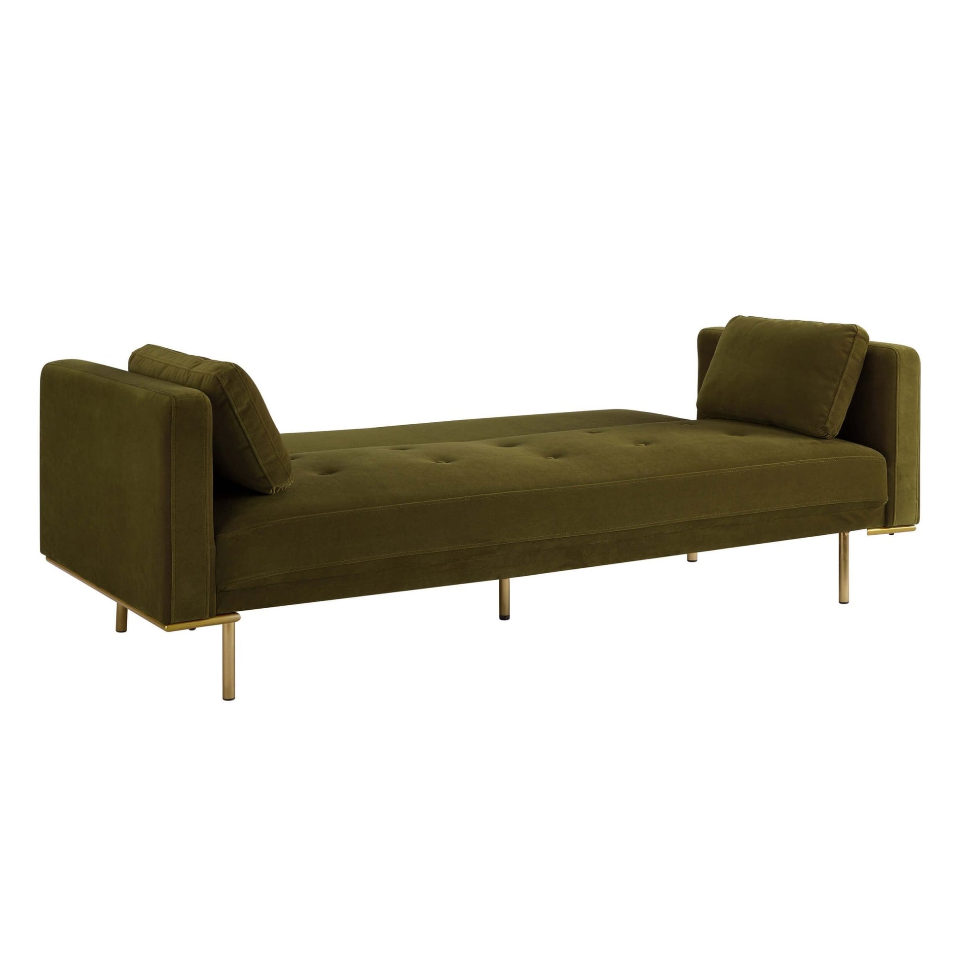 Hudson Click Clack Sofa Bed - Rich Green - DUSK