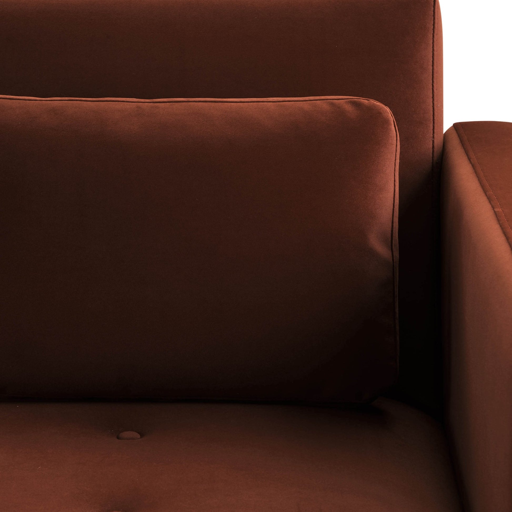 Hudson Click Clack Sofa Bed - Terracotta - DUSK