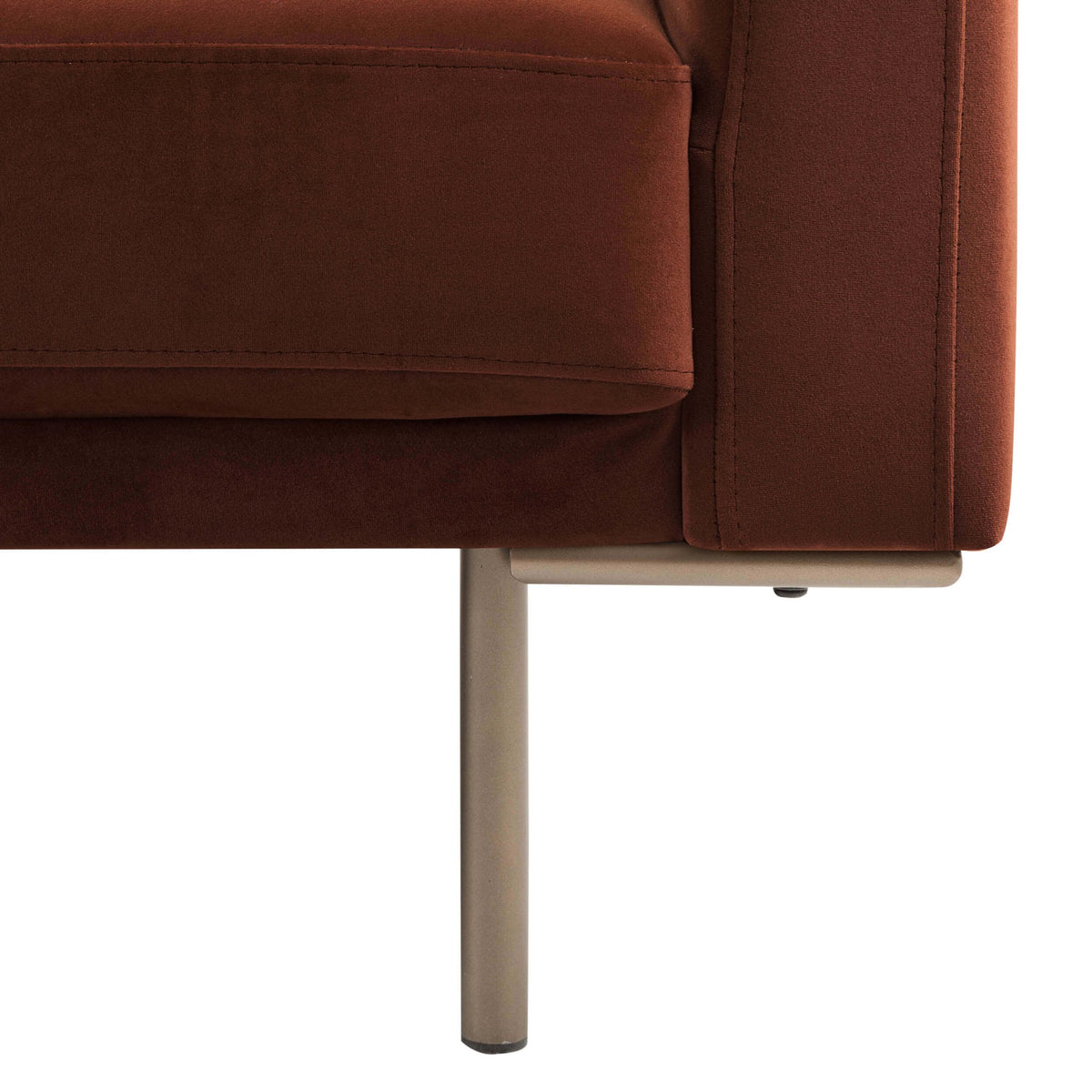 Hudson Click Clack Sofa Bed - Terracotta - DUSK