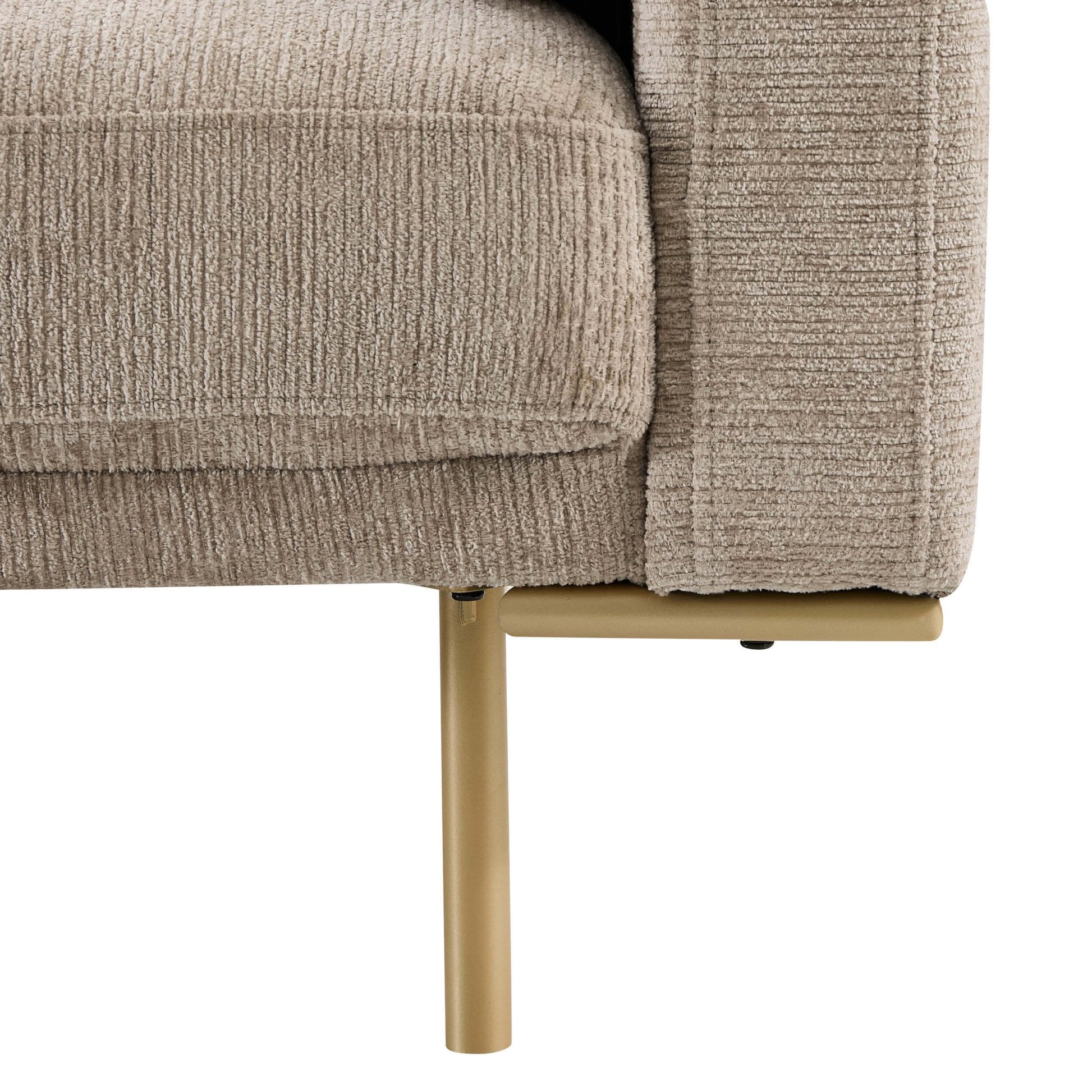 Hudson Click Clack Sofa Bed - Textured Mushroom - DUSK