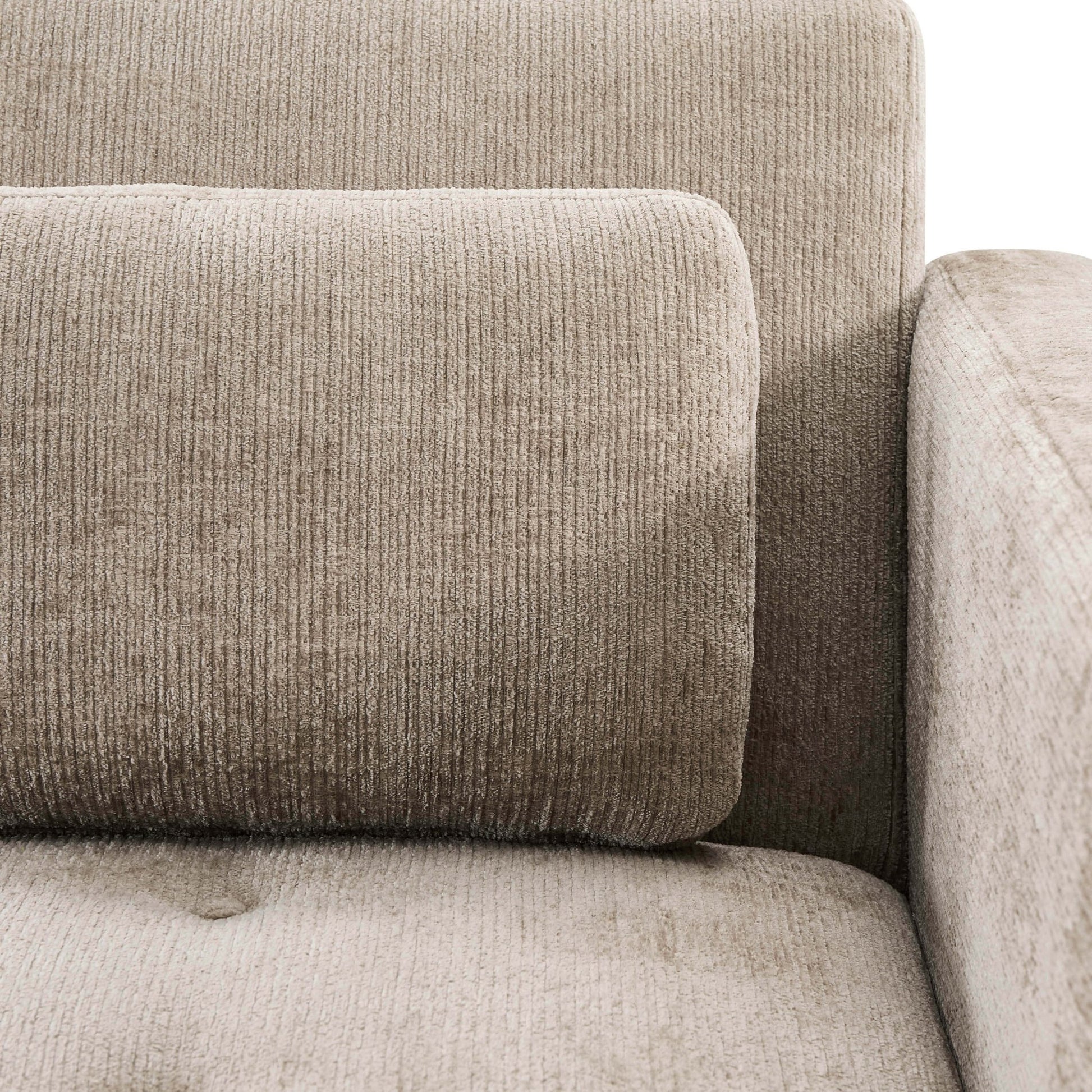 Hudson Click Clack Sofa Bed - Textured Mushroom - DUSK