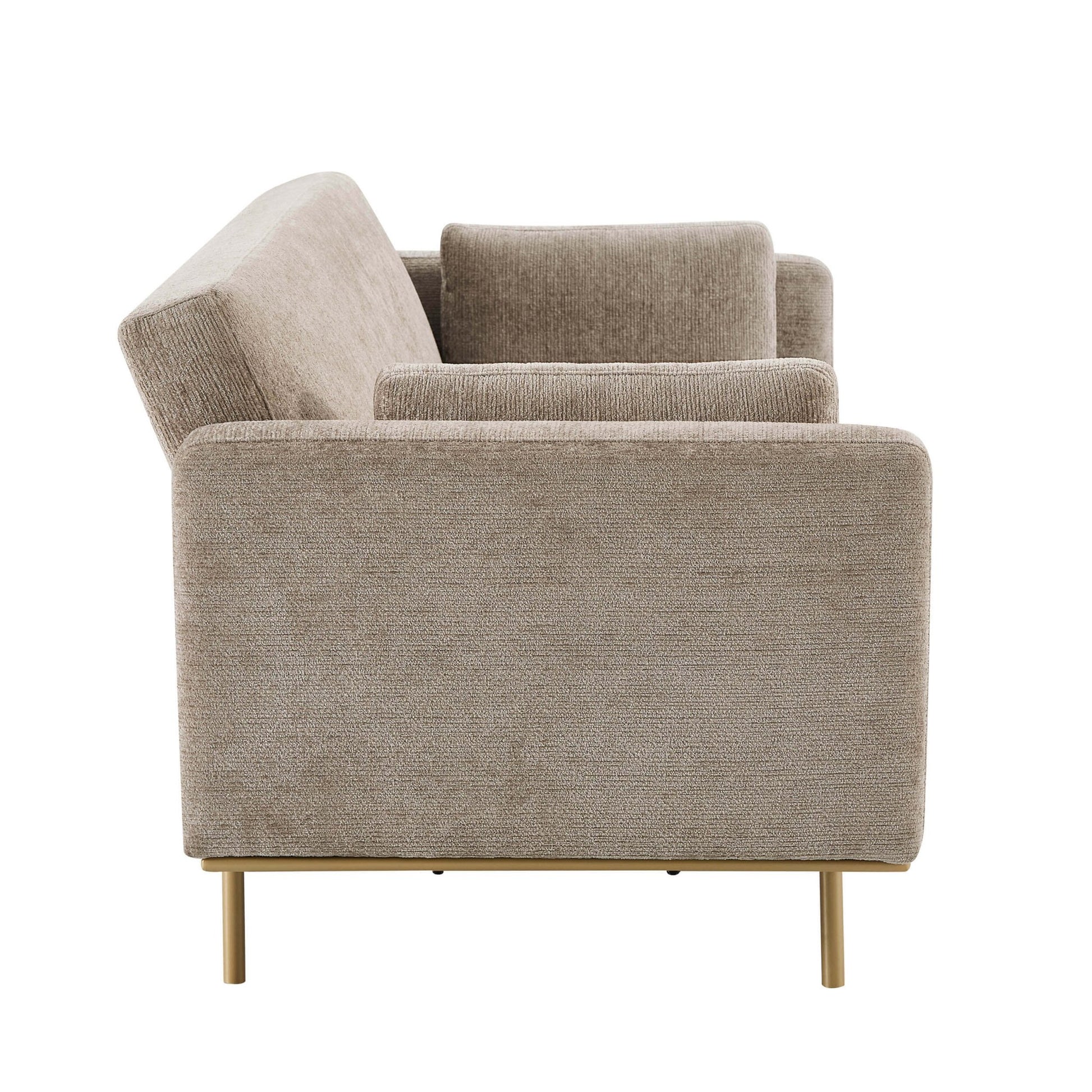 Hudson Click Clack Sofa Bed - Textured Mushroom - DUSK