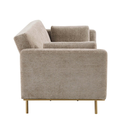 Hudson Click Clack Sofa Bed - Textured Mushroom - DUSK