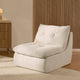 Immy Relaxed Accent Chair - Chenille Ivory - DUSK
