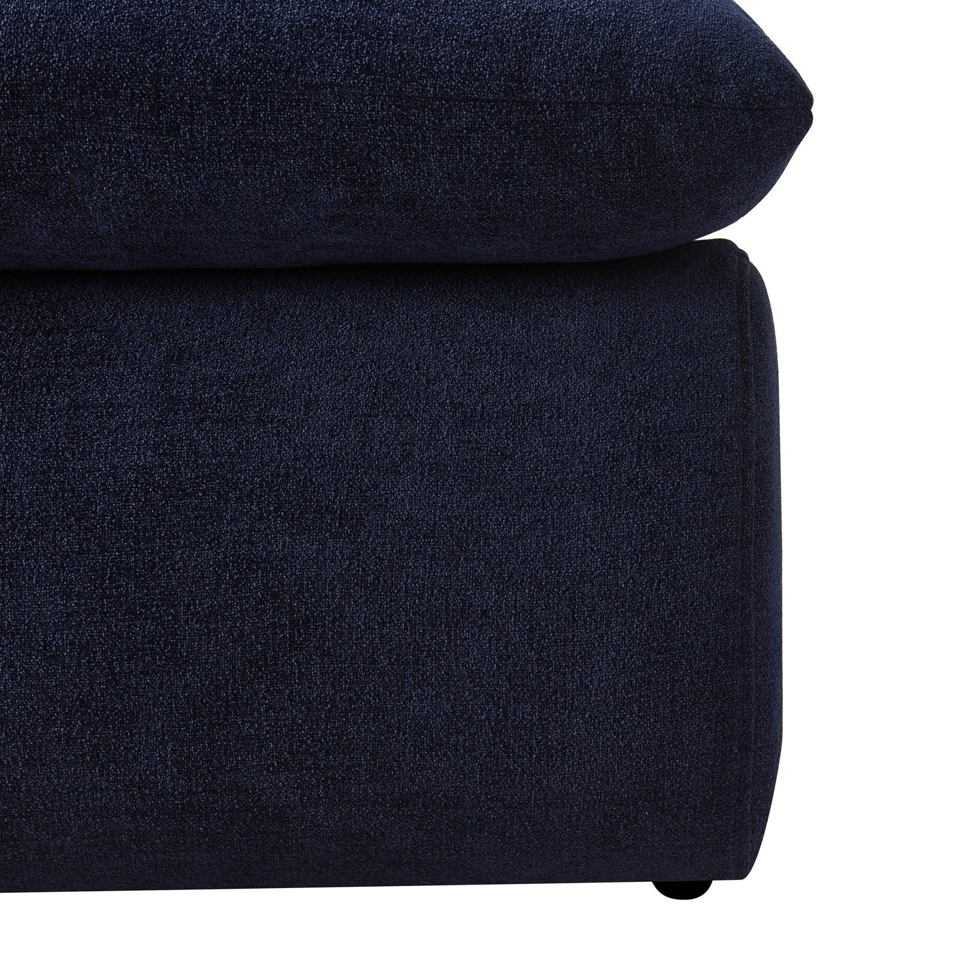 Immy Relaxed Accent Chair - Chenille Navy - DUSK