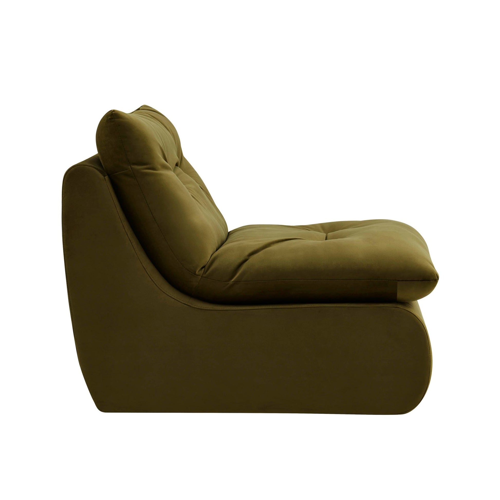 Immy Relaxed Accent Chair - Rich Green - DUSK