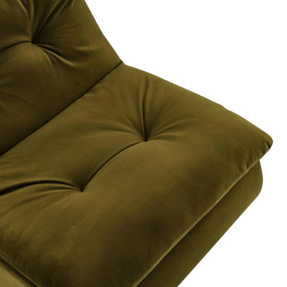 Immy Relaxed Accent Chair - Rich Green - DUSK