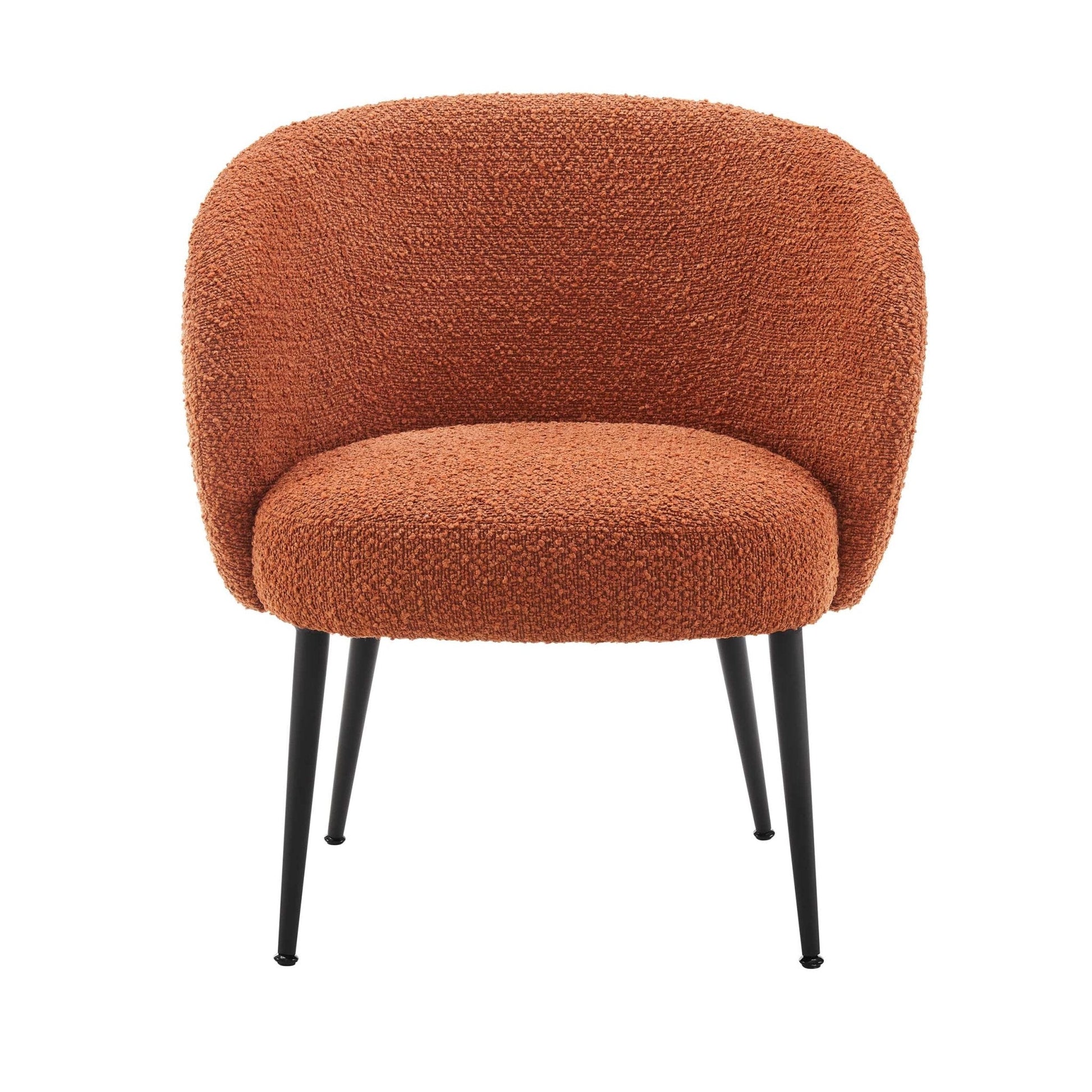 Indy Accent Chair - Boucle Rust - DUSK