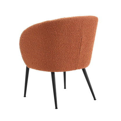 Indy Accent Chair - Boucle Rust - DUSK