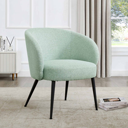 Indy Accent Chair - Green Chevron - DUSK