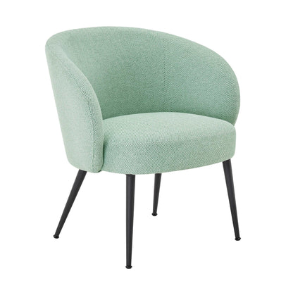 Indy Accent Chair - Green Chevron - DUSK