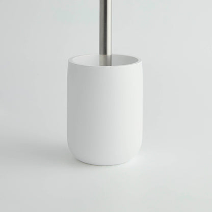 Ingrid Modern Toilet Resin Brush Holder - White - DUSK