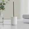 Ingrid Modern Toilet Resin Brush Holder - White - DUSK