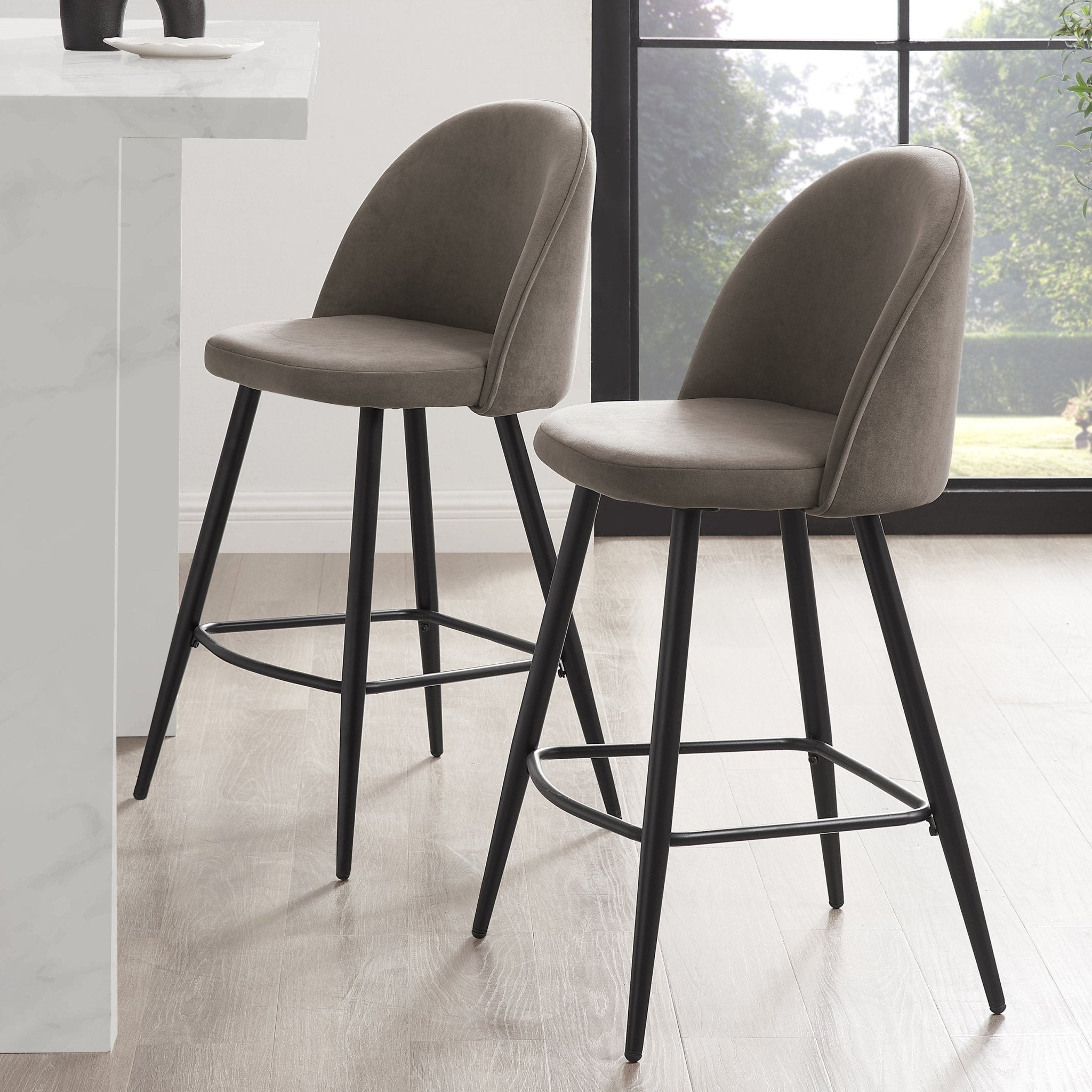 Hotsell Black brown barstools