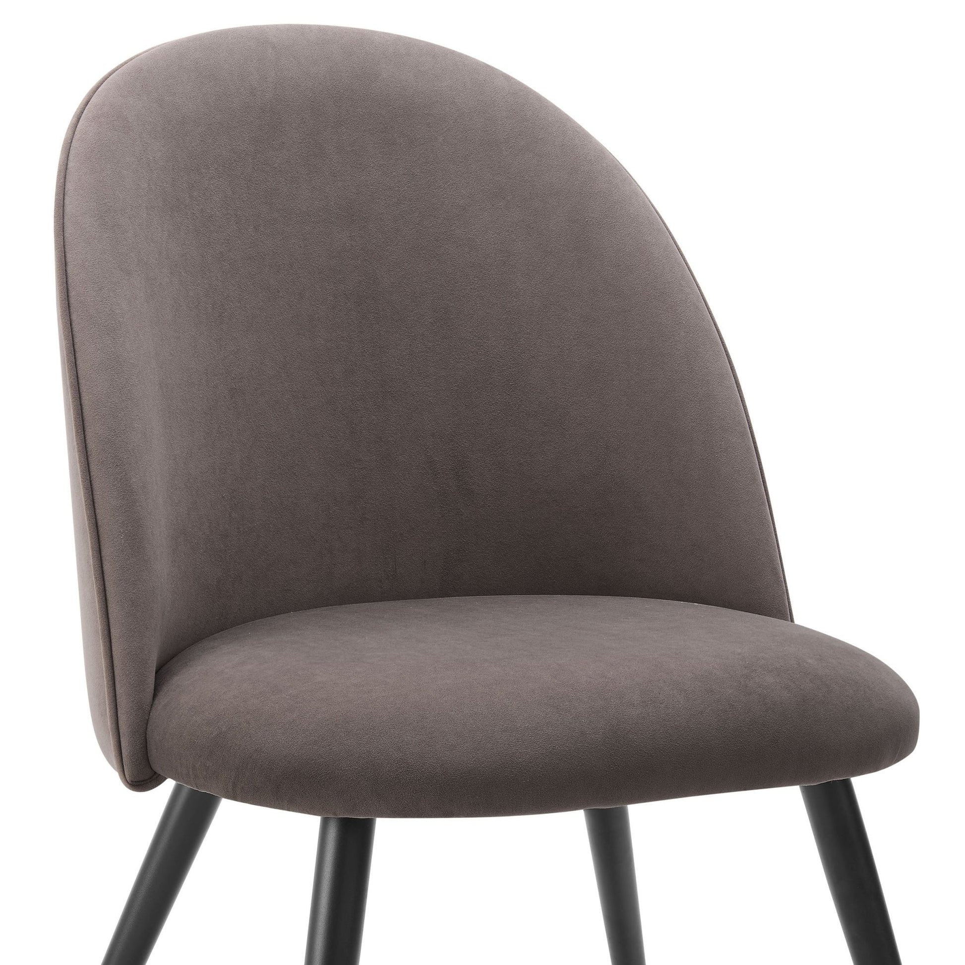 Iris Set of 2 Dining Chairs - Taupe - DUSK
