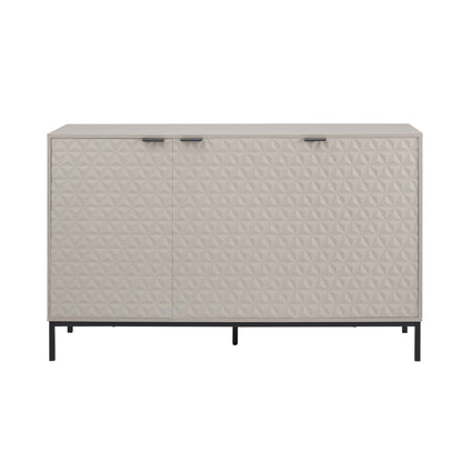 Isabella 3 Door Sideboard - Taupe - DUSK