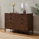 Isabella 6 Drawer Chest - Walnut - DUSK