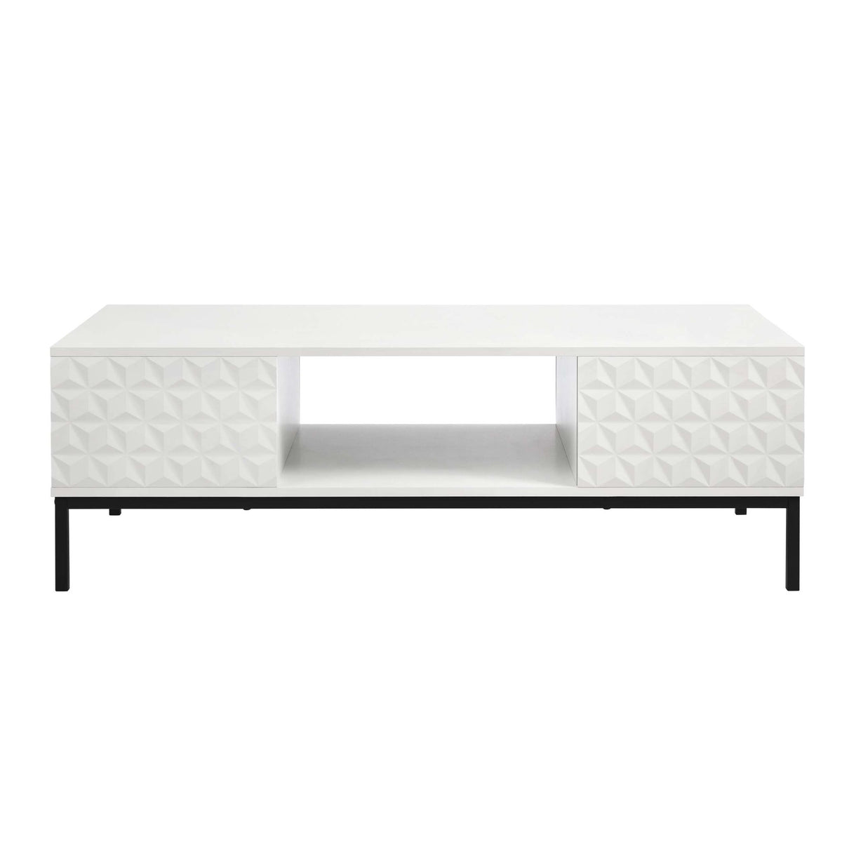 Isabella Coffee Table - White - DUSK