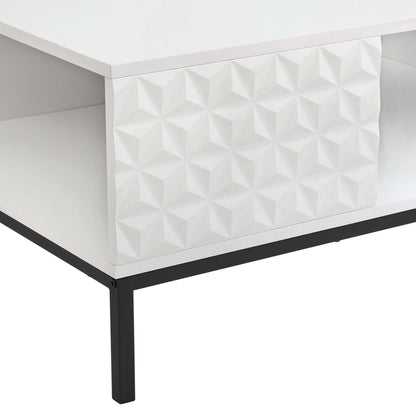Isabella Coffee Table - White - DUSK