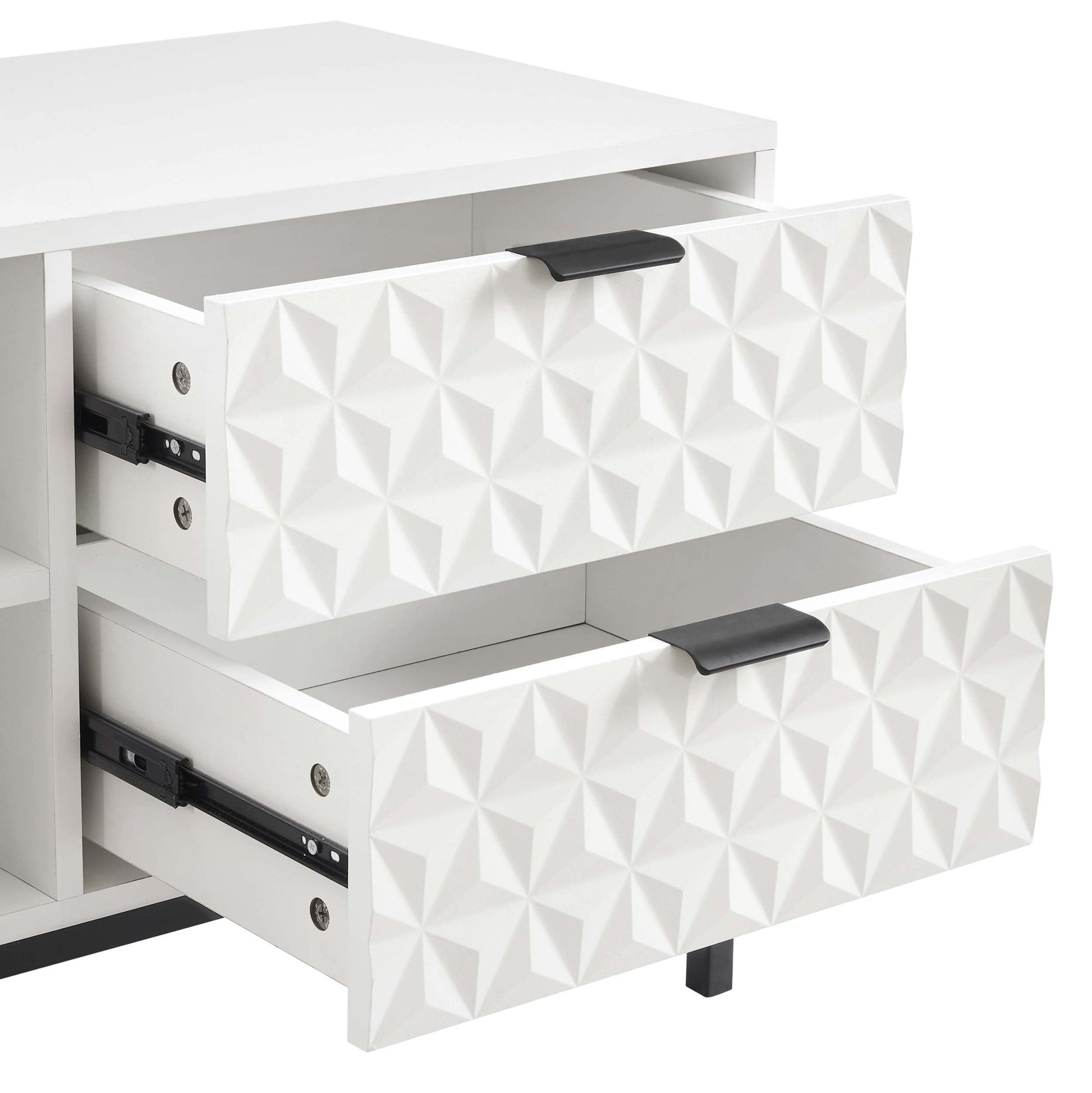 Isabella TV Unit - White - DUSK