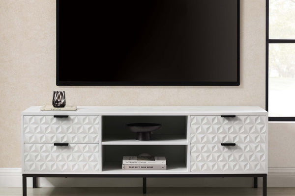 Isabella TV Unit - White - DUSK